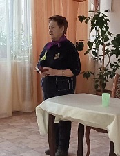  Встреча ﻿с жителем блокадного ﻿Ленинграда, Михайловой Надеждой ﻿Ивановной